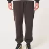 Lässige Fleece-Jogginghose mit Logo Lässige Fleece-Jogginghose mit Logo
