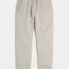 Lässige Fleece-Jogginghose mit Logo Lässige Fleece-Jogginghose mit Logo