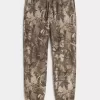 Lässige Fleece-Jogginghose mit Logo Lässige Fleece-Jogginghose mit Logo