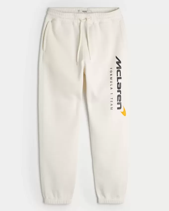 Lässige Fleece-Jogginghose mit McLaren-Grafik Lässige Fleece-Jogginghose mit McLaren-Grafik