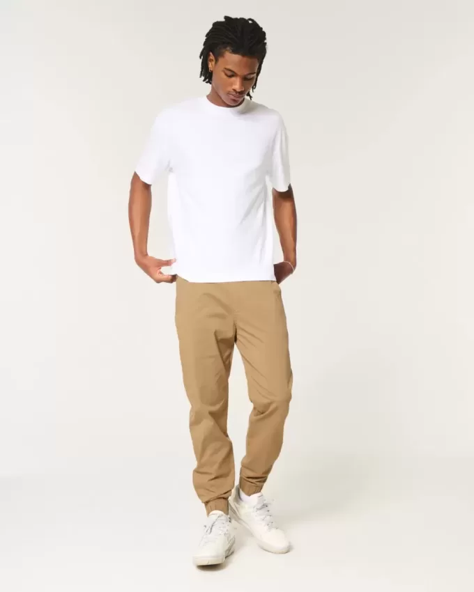 Lässige Twill-Jogginghose Lässige Twill-Jogginghose