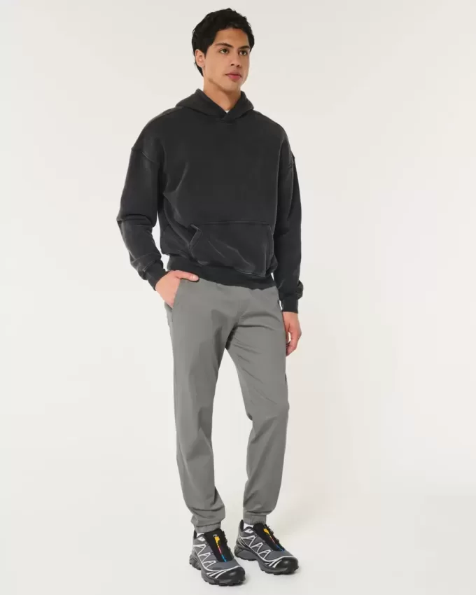 Lässige Twill-Jogginghose Lässige Twill-Jogginghose