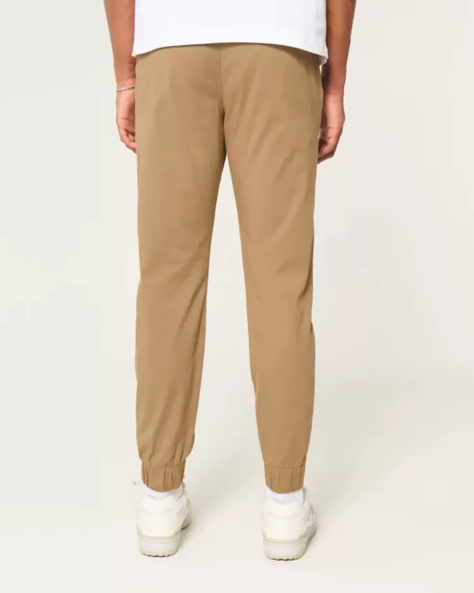 Lässige Twill-Jogginghose Lässige Twill-Jogginghose