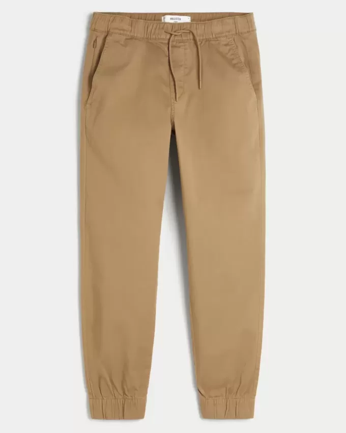 Lässige Twill-Jogginghose Lässige Twill-Jogginghose