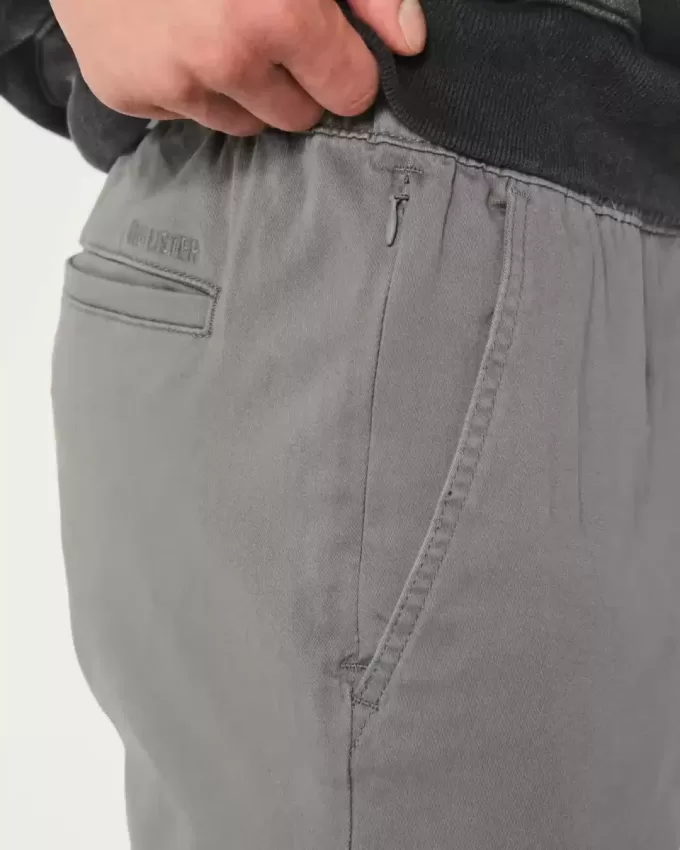 Lässige Twill-Jogginghose Lässige Twill-Jogginghose