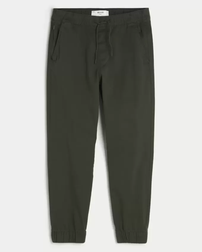 Lässige Twill-Jogginghose Lässige Twill-Jogginghose
