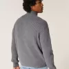 Lässiger Pullover mit Grafik und Reißverschluss Lässiger Pullover mit Grafik und Reißverschluss