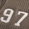 Lässiger Pullover mit Reißverschluss und Zahlengrafik Lässiger Pullover mit Reißverschluss und Zahlengrafik