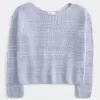 Lässiger Pullover mit strukturiertem Stichmuster