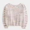 Lässiger schulterfreier Pullover Lässiger schulterfreier Pullover
