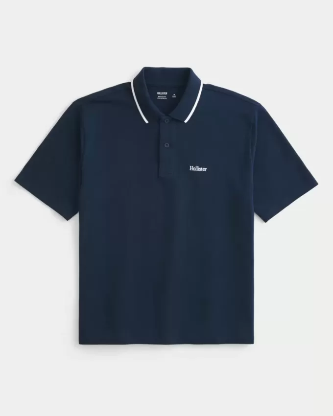 Lässiges Logo-Polo Lässiges Logo-Polo