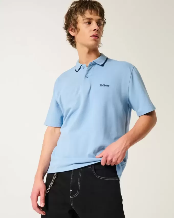 Lässiges Logo-Polo Lässiges Logo-Polo