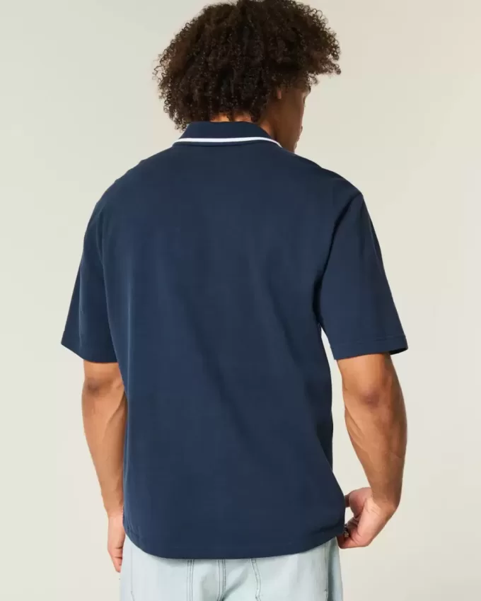 Lässiges Logo-Polo Lässiges Logo-Polo