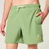 Malibu Beach – Volley-Badehose mit Grafik bis zur Mitte des Oberschenkels Malibu Beach – Volley-Badehose mit Grafik bis zur Mitte des Oberschenkels
