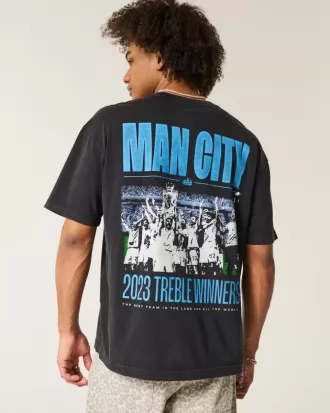 manchester city grafik t shirt 2 330x413 - Manchester City Grafik-T-Shirt