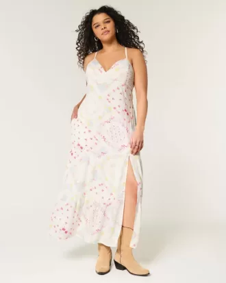 Maxikleid mit offenem Rücken