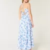 Maxikleid mit offenem Rücken Maxikleid mit offenem Rücken