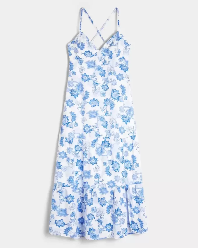 Maxikleid mit offenem Rücken Maxikleid mit offenem Rücken