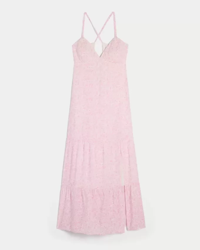 Maxikleid mit offenem Rücken Maxikleid mit offenem Rücken