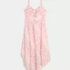 Midikleid mit asymmetrischem Saum