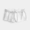 Mini-Shorts aus Fleece mit Sterngrafik Mini-Shorts aus Fleece mit Sterngrafik