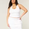 Mini-Skort aus Rüschenstrick Mini-Skort aus Rüschenstrick