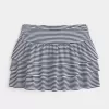 Mini-Skort aus Rüschenstrick Mini-Skort aus Rüschenstrick