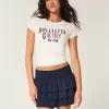 Mini-Skort mit Stufenrüschen Mini-Skort mit Stufenrüschen