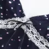 Mini-Slipkleid mit Spitzendetail