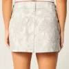 Minirock aus Twill mit Camouflage-Muster Minirock aus Twill mit Camouflage-Muster