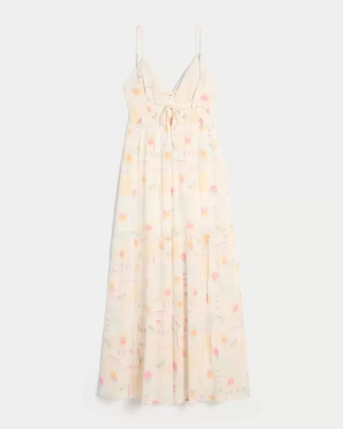 Muster Maxikleid Muster Maxikleid