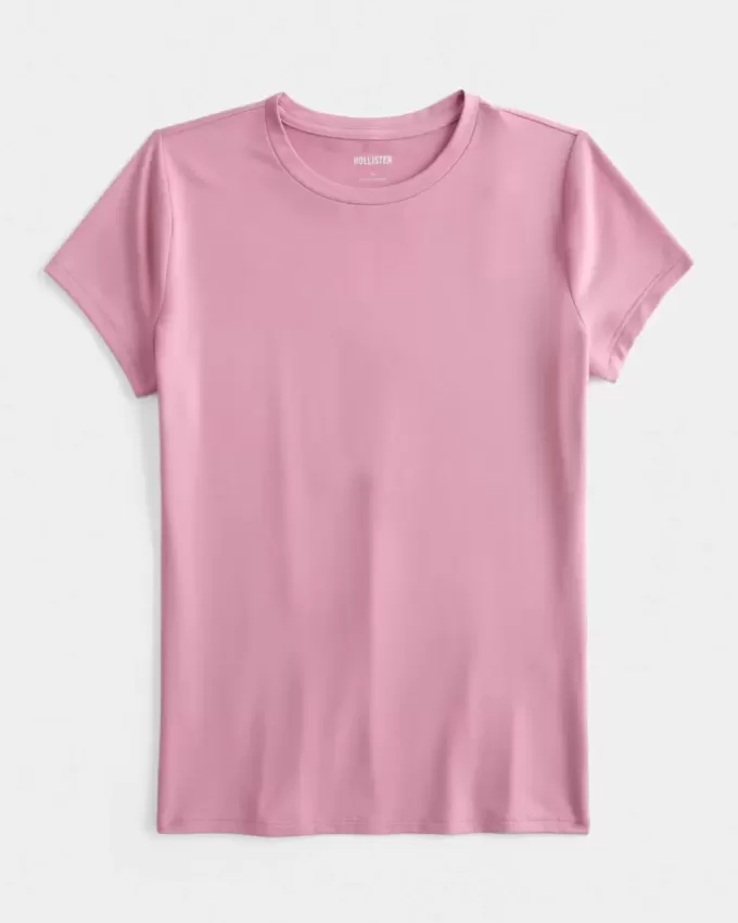 Nahtloses Stoff-Crew-Baby-T-Shirt Nahtloses Stoff-Crew-Baby-T-Shirt