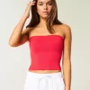 Nahtloses Tube-Top aus weichem Stretch-Stoff Nahtloses Tube-Top aus weichem Stretch-Stoff