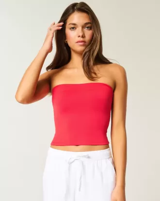 Nahtloses Tube-Top aus weichem Stretch-Stoff