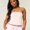 Nahtloses Tube-Top aus weichem Stretch-Stoff Nahtloses Tube-Top aus weichem Stretch-Stoff