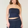 Nahtloses Tube-Top aus weichem Stretch-Stoff Nahtloses Tube-Top aus weichem Stretch-Stoff