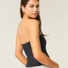 Nahtloses Tube-Top aus weichem Stretch-Stoff Nahtloses Tube-Top aus weichem Stretch-Stoff