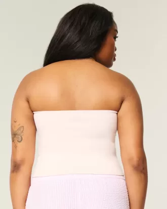 Nahtloses Tube-Top aus weichem Stretch-Stoff