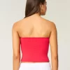 Nahtloses Tube-Top aus weichem Stretch-Stoff Nahtloses Tube-Top aus weichem Stretch-Stoff