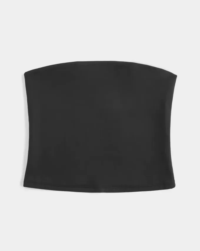 Nahtloses Tube-Top aus weichem Stretch-Stoff Nahtloses Tube-Top aus weichem Stretch-Stoff