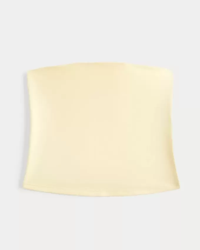 Nahtloses Tube-Top aus weichem Stretch-Stoff Nahtloses Tube-Top aus weichem Stretch-Stoff