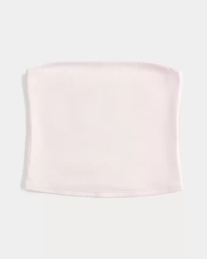 Nahtloses Tube-Top aus weichem Stretch-Stoff Nahtloses Tube-Top aus weichem Stretch-Stoff