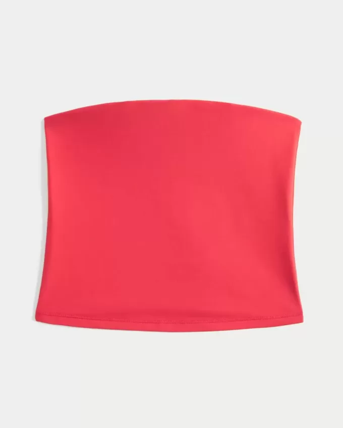 Nahtloses Tube-Top aus weichem Stretch-Stoff Nahtloses Tube-Top aus weichem Stretch-Stoff