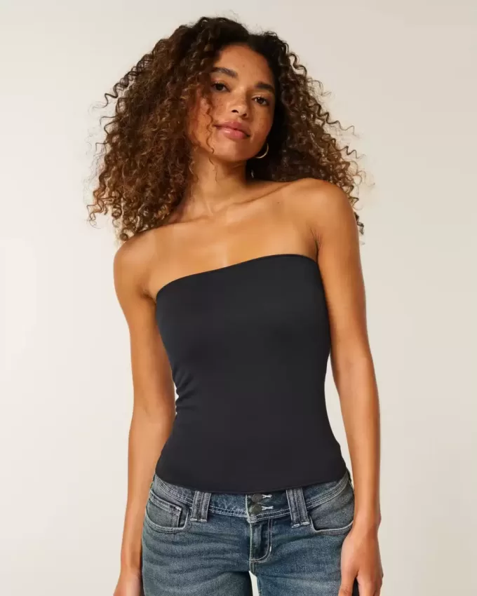 Nahtloses Tube-Top Taylor aus Stoff Nahtloses Tube-Top Taylor aus Stoff