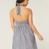 Neckholder-Minikleid mit offenem Rücken Neckholder-Minikleid mit offenem Rücken