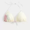 Neckholder-Triangel-Bikinioberteil mit Spring Break-Grafik Neckholder-Triangel-Bikinioberteil mit Spring Break-Grafik