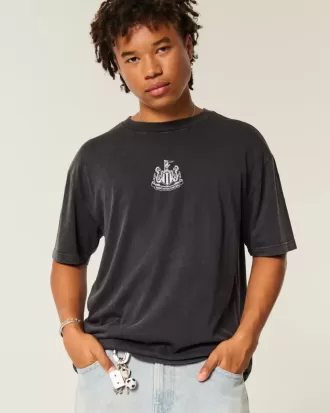 Newcastle United F.C. Grafik-T-Shirt