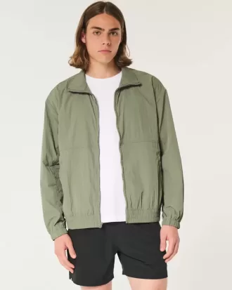 Nylonjacke mit Reißverschluss