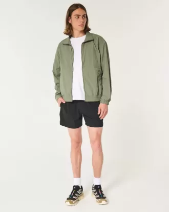 Nylonjacke mit Reißverschluss