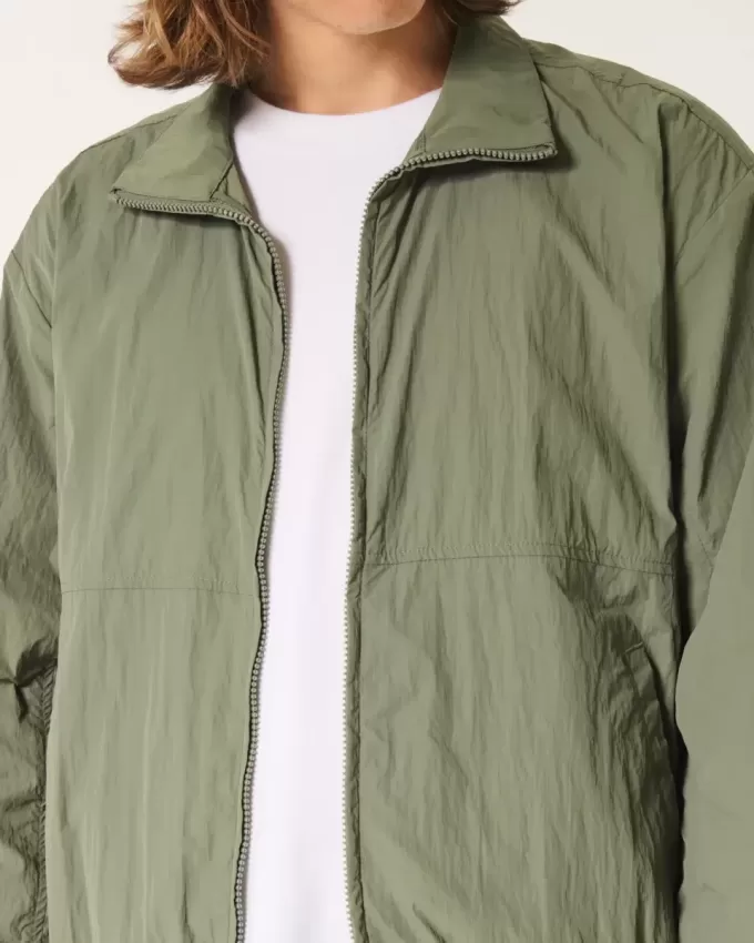 Nylonjacke mit Reißverschluss Nylonjacke mit Reißverschluss